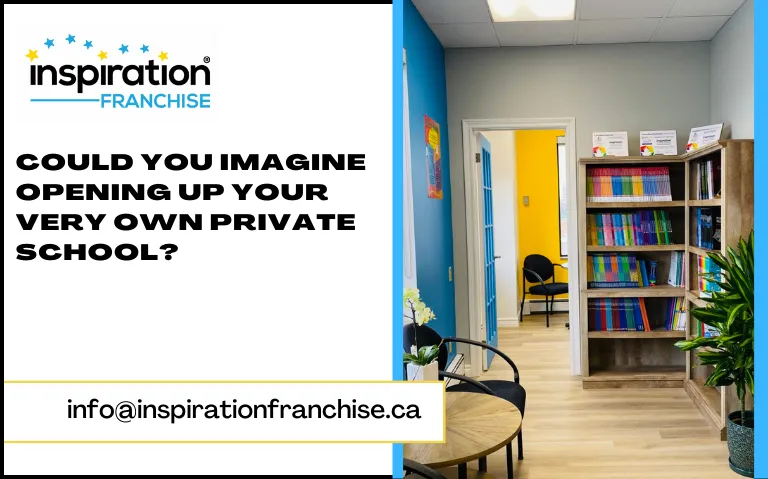 Could you IMAGINE Opening up your VERY OWN Private School?